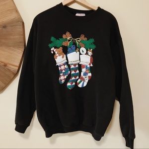 Vintage | 80s 90s Festive Ugly Christmas Sweater
